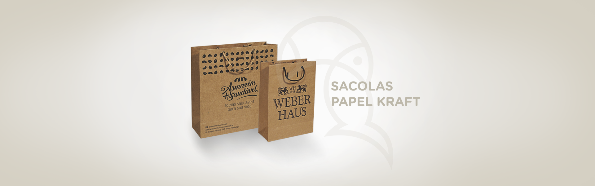 Sacolas Kraft